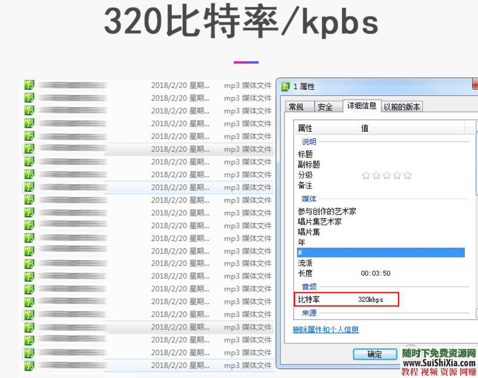 320K無損車載流行MP3音樂舞曲+MP4視頻神曲，共42G幾千首打包分享_趣資料教程資源插圖2