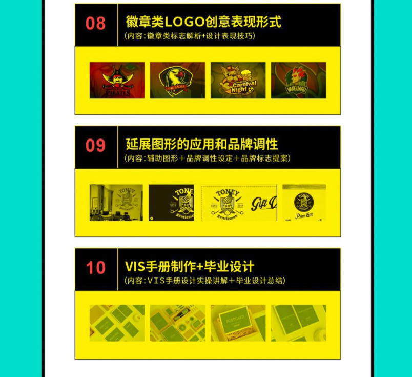 付頑童LOGO品牌標志設計特戰(zhàn)營2021年8月_百度云網(wǎng)盤視頻教程插圖3