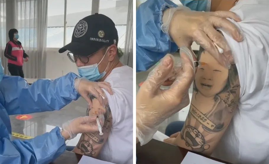 這孔雀紋身真大啊！插圖21
