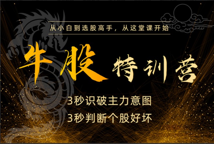 無為李棟老師《牛股特訓(xùn)營》從小白到選股高手_百度云網(wǎng)盤視頻課程插圖 無為李棟老師《牛股特訓(xùn)營》從小白到選股高手_百度云網(wǎng)盤視頻課程插圖