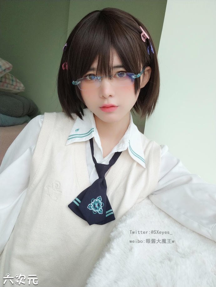 少女感滿(mǎn)滿(mǎn)！眼醬大魔王COS攝影作品圖包合集68套插圖