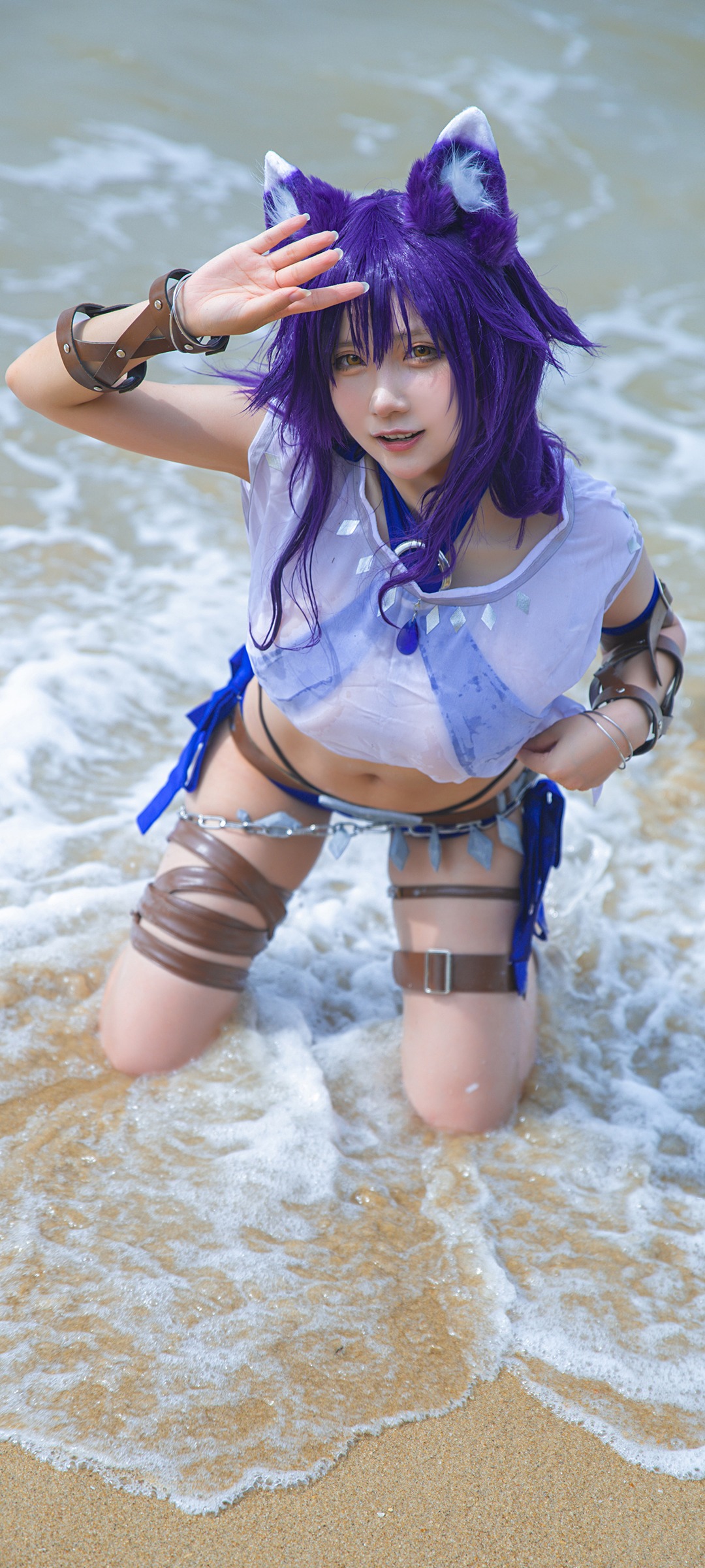 《公主連結(jié)！Re:Dive》真琴 夏日ver（CN：是一只熊仔嗎）插圖