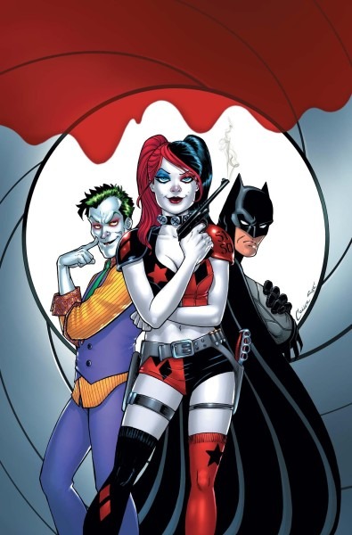 DC漫畫英雄 哈莉·奎茵（Harley Quinn、哈琳·奎澤爾）插圖