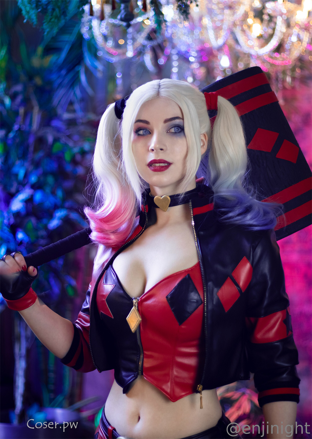 DC漫畫英雄 哈莉·奎茵（Harley Quinn、哈琳·奎澤爾）插圖1