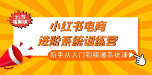 小紅書電商高階系統(tǒng)教程,新手從入門到精通系統(tǒng)課百度網(wǎng)盤插圖 小紅書電商高階系統(tǒng)教程,新手從入門到精通系統(tǒng)課百度網(wǎng)盤插圖