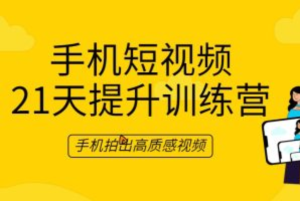 手機攝影技巧-手機攝影21天提升訓練營，手機拍出有意境的照片百度網盤插圖